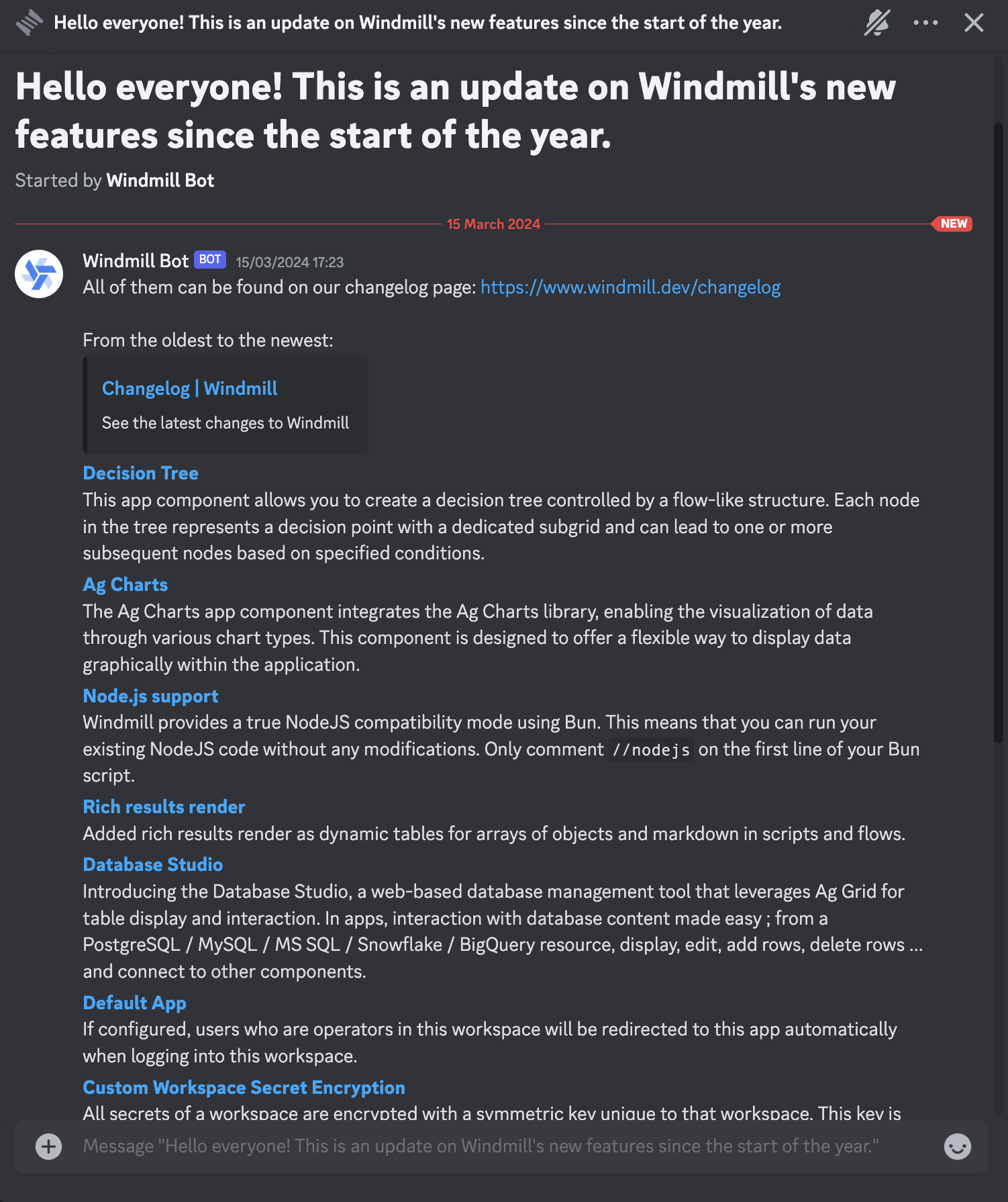 Discord thread